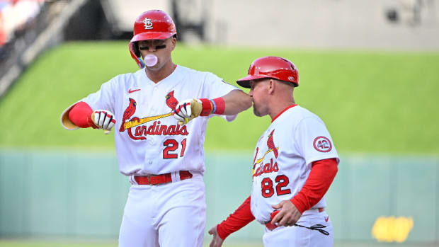 St. Louis Cardinals outfielder Lars Nootbaar